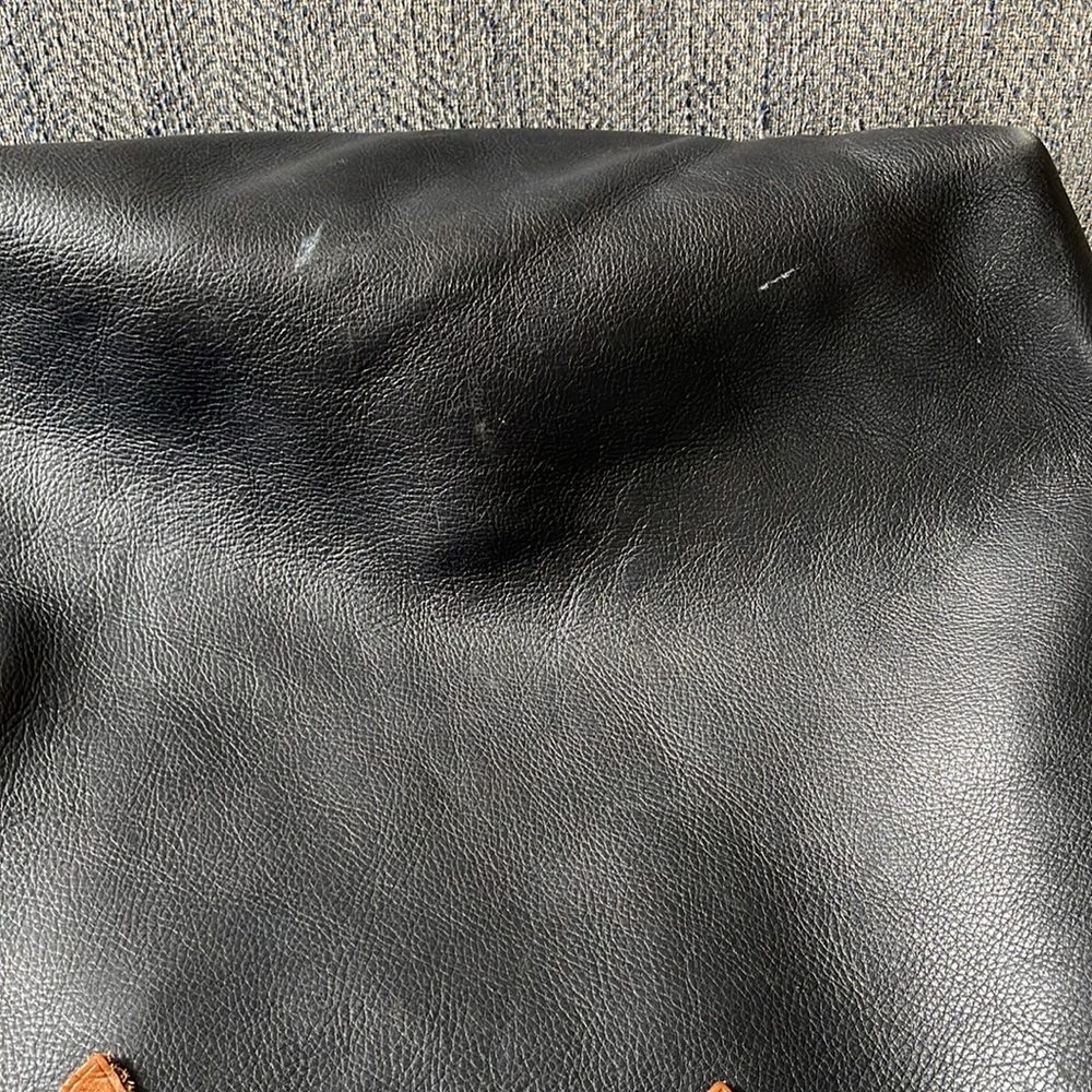Madewell The transport Pebbled Black Leather  tote Handbag - Picture 15 of 15